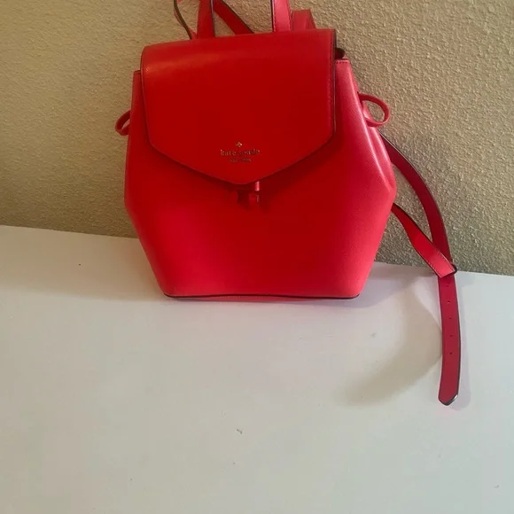 Kate Spade Red Leather Backpack Kate Spade New York Staci Dome Backpack | Brixton Baker main image 4